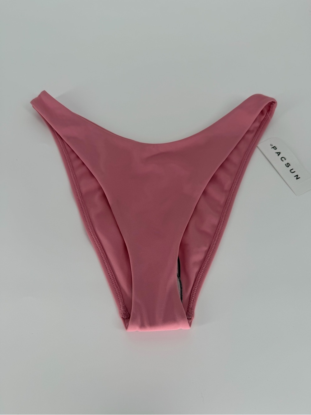 PacSun Pink High-Cut Bikini Bottom